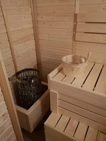 Chalupa bazn a sauna - ambersk pahorkatina