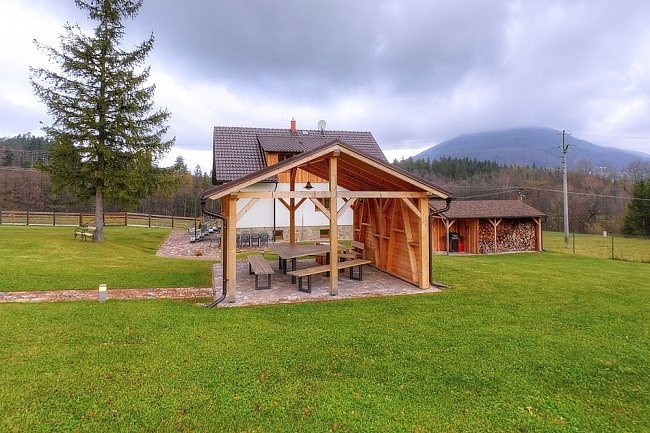 Chalupa se saunou - Lysá hora - Beskydy