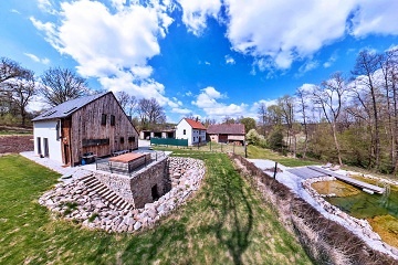 Podlešanský mlýn - chalupa s wellness - Sázava