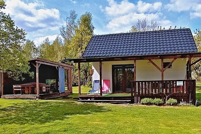 Chata s bazénem - Novohradské hory - Nové Hrady