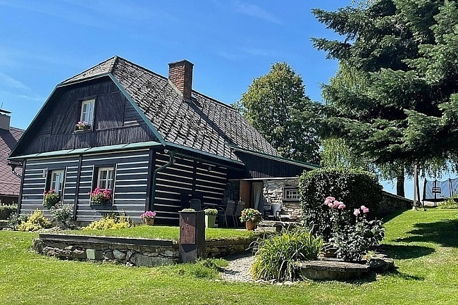 Roubenka vnitřní bazén a sauna - Zdobnice