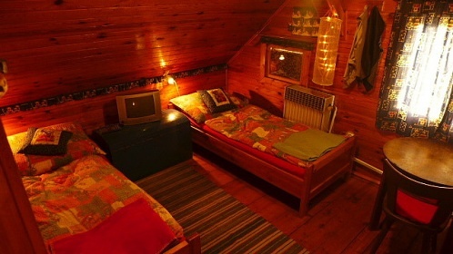 Chalupa s baz�nem - Jizersk� hory a Krkono�e