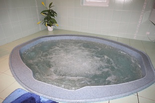 Rodinn� chalupa - vnit�n� vyh��van� baz�n - Zdobnice