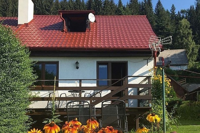 Chata s vhledem na Lipno - Kramoln - Plskov