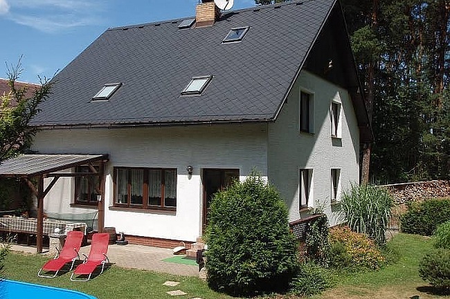 Chalupa s baz�nem - Hruboskalsko - �esk� r�j