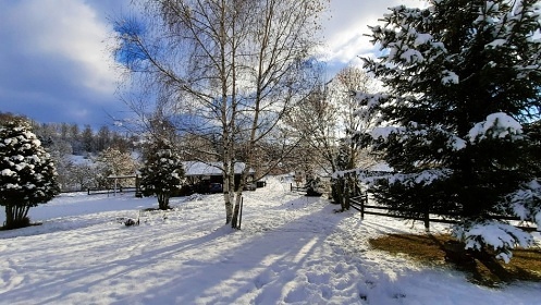 Chalupa a vinn sklep - Broumovsk stny