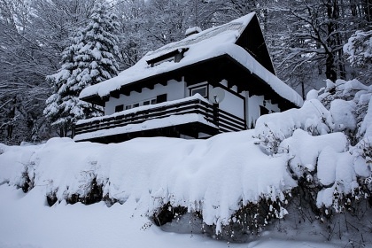 Chata Javorn�ky - Vala�sko - cyklostezka Be�va