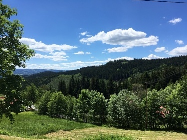 Chata s v�hledem Vala�sko - cyklostezka Be�va