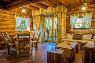 Wellnes srub - Vranovská přehrada - Lančov