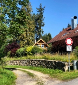 Srub Šumavský Balvan - Strážný - NP Šumava