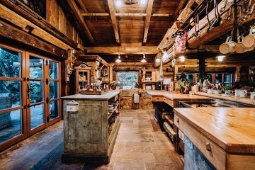 Luxusn srub - bazn a wellness - esk rj