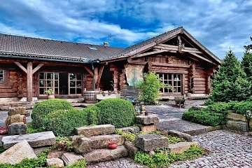 Luxusní srub - bazén a wellness - Český ráj - Líny