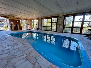 Luxusn srub - bazn a wellness - esk rj