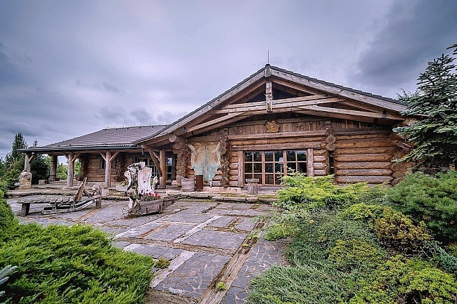 Luxusn srub - bazn a wellness - esk rj