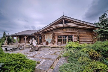 Luxusn srub - bazn a wellness - esk rj