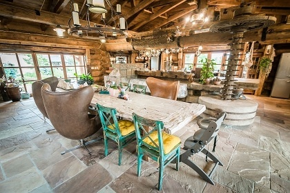 Luxusn srub - bazn a wellness - esk rj