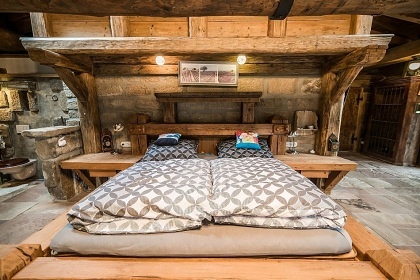 Luxusn srub - bazn a wellness - esk rj