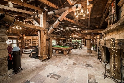 Luxusn srub - bazn a wellness - esk rj