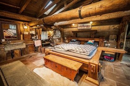 Luxusn srub - bazn a wellness - esk rj