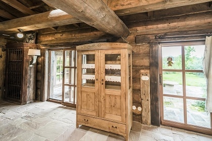 Luxusn srub - bazn a wellness - esk rj