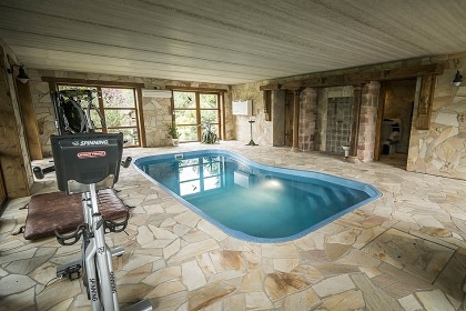 Luxusn srub - bazn a wellness - esk rj