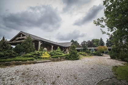 Luxusn srub - bazn a wellness - esk rj