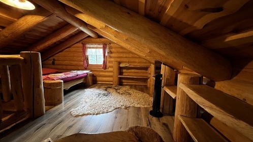 Srub u rybn�ka - Ole�n� - Pood�� - Beskydy