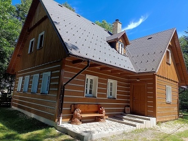 Chalupa Sněžné - bazén, sauna - Orlické hory