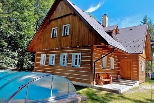 Chalupa Sněžné - bazén a sauna - Orlické hory