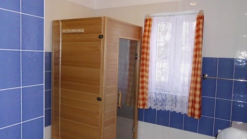 Chalupa Sněžné - bazén a sauna - Orlické hory