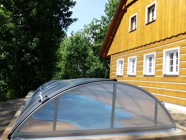Chalupa Sněžné - bazén a sauna - Orlické hory