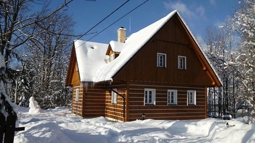 Chalupa Sněžné - bazén a sauna - Orlické hory