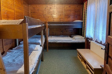 Chata se saunou - na Kn�ec� cest� - hora Radho��