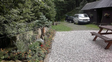 Chata se saunou - na Kn�ec� cest� - hora Radho��