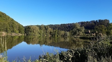 Chalupa u řeky Orlice - Panský rybník - Kaliště