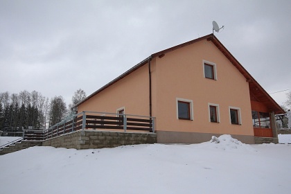 Chata a h�i�t� - Jizersk� hory a Krkono�e