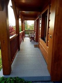 Srubov� chata s baz�nem - Blansko - Moravsk� kras