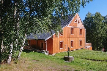 Chalupa Jizersk� hory - baz�n, sauna a h�i�t�