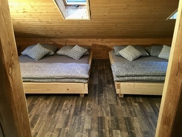 Chalupa Jizersk� hory - baz�n, sauna a h�i�t�