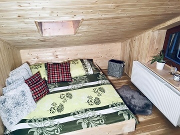 Chata Jizerské hory - bazén, sauna a dětské hřiště