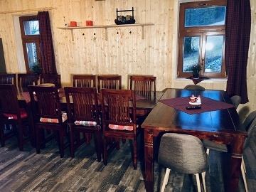 Chata Jizerské hory - bazén, sauna a dětské hřiště