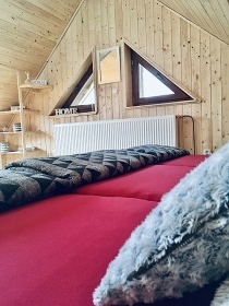 Chata Jizerské hory - bazén, sauna a dětské hřiště