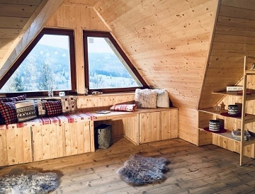 Chata Jizerské hory - bazén, sauna a dětské hřiště
