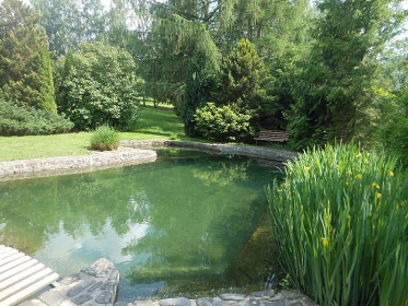 Wellness chalupa a koupac� jez�rko - Radho��