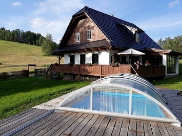 Chalupa bazén a wellness - Pusté Žibřidovice