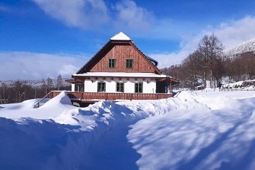 Wellness chalupa s bazénem - Dolní Morava