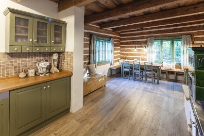 Chalupa sauna a kachlov kamna - rsk vrchy