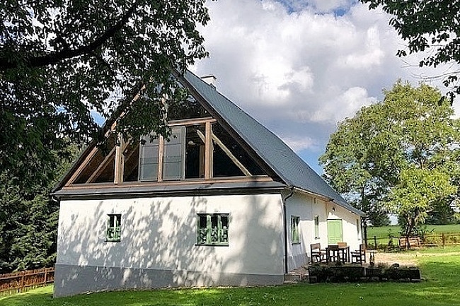 Chalupa sauna a kachlov kamna - rsk vrchy