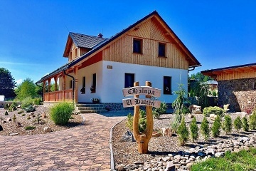 Rodinn chalupa - vyhvan bazn - Doln Morava