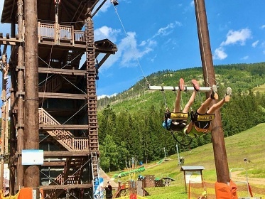 Rodinn chalupa - vyhvan bazn - Doln Morava